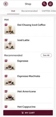 Doi Chaang Caffe Cambodia android App screenshot 2